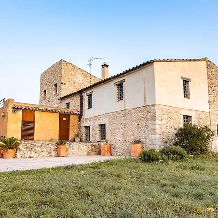 빌라 Mas Coquells, Preciosa Masia En Plena Natura 빌라넌트