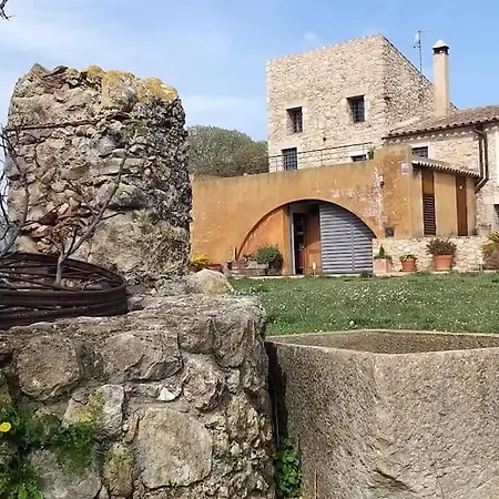 빌라 Mas Coquells, Preciosa Masia En Plena Natura